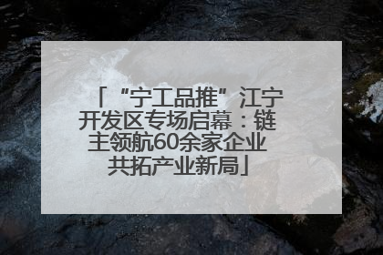 “宁工品推”江宁开发区专场启幕：链主领航60余家企业共拓产业新局