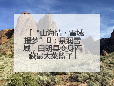 “山海情・雪域援梦”⑪：泉润雪域，白朗县变身西藏最大菜篮子