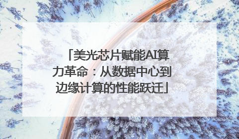 美光芯片赋能AI算力革命：从数据中心到边缘计算的性能跃迁