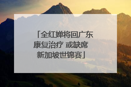 全红婵将回广东康复治疗 或缺席新加坡世锦赛