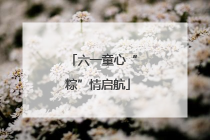 六一童心“粽”情启航