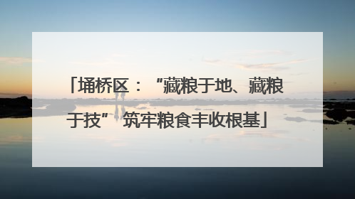 埇桥区：“藏粮于地、藏粮于技” 筑牢粮食丰收根基