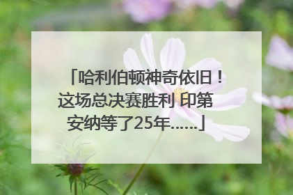 哈利伯顿神奇依旧！这场总决赛胜利 印第安纳等了25年……