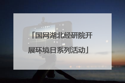 国网湖北经研院开展环境日系列活动