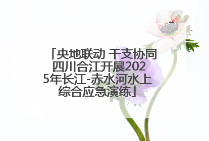 央地联动 干支协同 四川合江开展2025年长江-赤水河水上综合应急演练