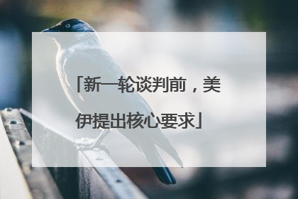 新一轮谈判前，美伊提出核心要求