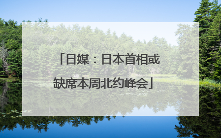 日媒：日本首相或缺席本周北约峰会