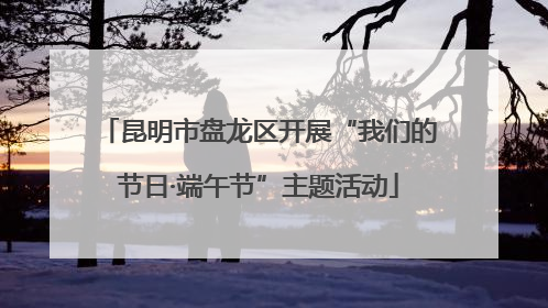 昆明市盘龙区开展“我们的节日·端午节”主题活动