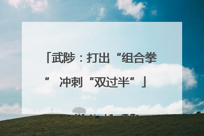 武陟：打出“组合拳” 冲刺“双过半”