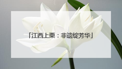 江西上栗：非遗绽芳华