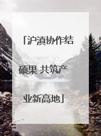 沪滇协作结硕果 共筑产业新高地