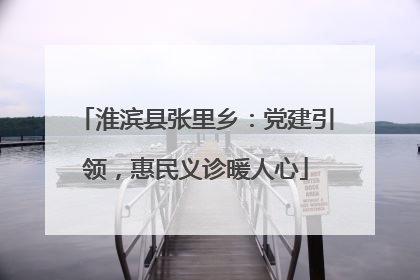 淮滨县张里乡：党建引领，惠民义诊暖人心
