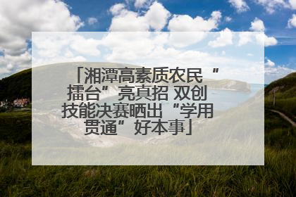 湘潭高素质农民“擂台”亮真招 双创技能决赛晒出“学用贯通”好本事