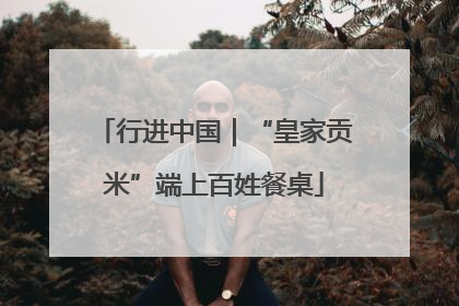 行进中国｜“皇家贡米”端上百姓餐桌