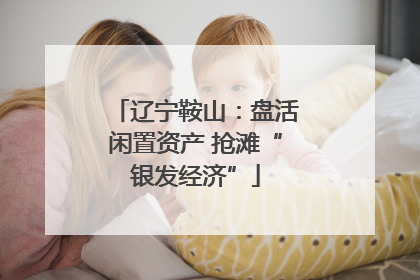 辽宁鞍山：盘活闲置资产 抢滩“银发经济”