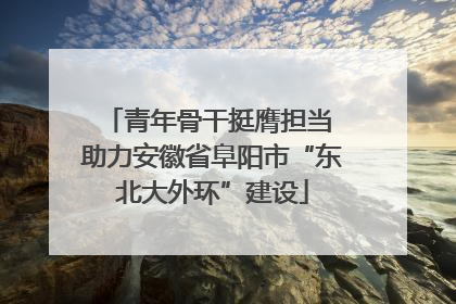 青年骨干挺膺担当 助力安徽省阜阳市“东北大外环”建设