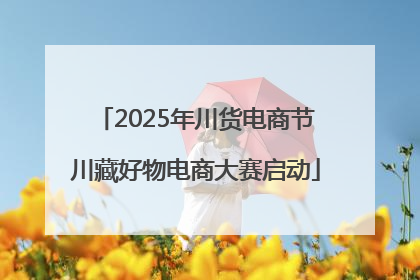 2025年川货电商节川藏好物电商大赛启动