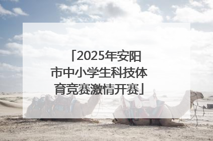 2025年安阳市中小学生科技体育竞赛激情开赛